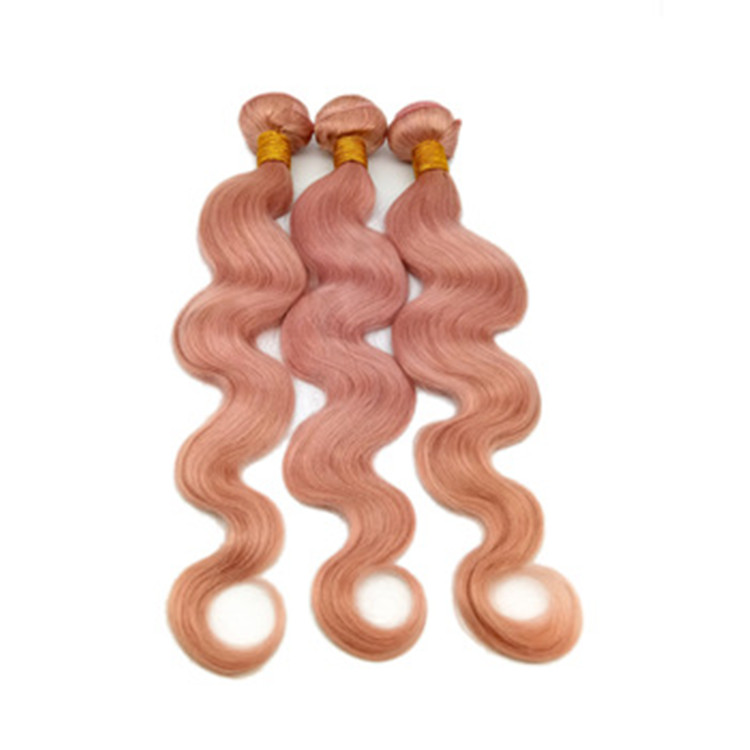 Cheap hair extensions manufacturers china human pink hair extension factory SJ006